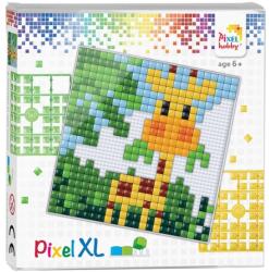 Pixelhobby Kit creativ cu pixeli Pixelhobby - XL, Girafa (41001-Giraffe)