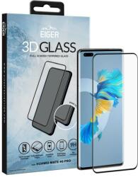 Eiger Husa Eiger Folie Sticla 3D Edge to Edge Huawei Mate 40 Pro Clear Black (0.33mm, 9H, perfect fit, curved, oleophobic) (EGSP00677) - pcone