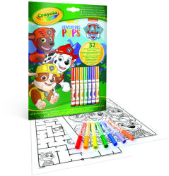 Crayola Crayola: Paw Patrol Educativ și carte de colorat - în lb. engleză (04 6918G)