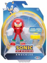 Sonic the Hedgehog Figurina articulata cu accesoriu, Sonic the Hedgehog, Knuclkes, 10 cm Figurina