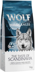 Wolf of Wilderness 5x1kg Wolf of Wilderness "Scandinavian Fjords" Rénszarvas, csirke & lazac - gabonamentes száraz kutyatáp