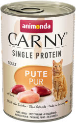 Animonda 12x400g Animonda Carny Single Protein Adult nedves macskatáp- Pulyka pur