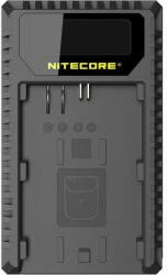 NITECORE Încărcător Nitecore UCN1 pentru Canon LP-E6 (N) + LP-E8 cu indicator + USB Incarcator baterii