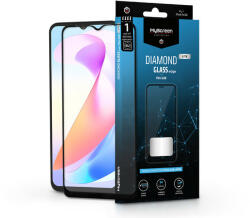 MyScreen Honor X6a edzett üveg képernyővédő fólia - MyScreen Protector Diamond Glass LiteEdge2.5D Full Glue - fekete - mobilehome