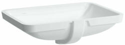 Laufen LAUFEN PRO S Alulról beépíthető mosdó, armatúrapad nélkül, illesztő felülete csiszolt, csaplyuk nélkül, Fehér LCC Active bevonattal H811968A001091 (H811968A001091)