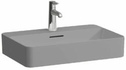Laufen VAL Mosdó tál, csaplyuk paddal, egy csaplyuk, középen, Graphite matt H8122857581041 (H8122857581041)