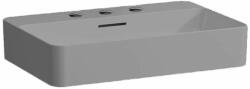 Laufen VAL Mosdó tál, csaplyuk paddal, 3 csaplyukkal, Graphite matt H8122857581081 (H8122857581081)
