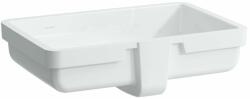 Laufen LIVING Beépíthető mosdó, illesztő felülete csiszolt, mázas külső felület, Matt Fehér H8124317571551 (H8124317571551)