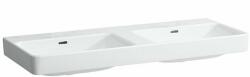 Laufen LAUFEN PRO S Ráépíthető dupla mosdó, csaplyuk nélkül, Fehér LCC Active bevonattal H814966A001091 (H814966A001091)