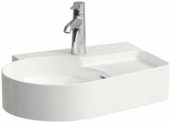 Laufen VAL Kézmosó, 1 csaplyukkal jobb oldalon, Fehér LCC Active bevonattal H815288A001061 (H815288A001061)