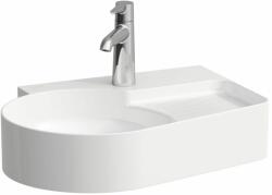 Laufen VAL Kézmosó, túlfolyónyílás nélkül, egy csaplyukkal, Fehér LCC Active bevonattal H815288A001111 (H815288A001111)