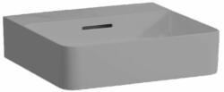 Laufen VAL Kézmosó, alsó felülete csiszolt, csaplyuk nélkül, Graphite matt H8162807581091 (H8162807581091)