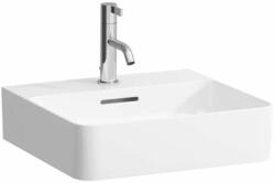 Laufen VAL Kézmosó, alsó felülete csiszolt, egy csaplyuk, középen, Fehér LCC Active bevonattal H816280A001041 (H816280A001041)