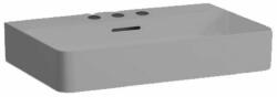 Laufen VAL Mosdótál, alsó felülete csiszolt, 3 csaplyukkal, Graphite matt H8162847581081 (H8162847581081)