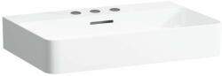 Laufen VAL Mosdótál, alsó felülete csiszolt, 3 csaplyukkal, Fehér LCC Active bevonattal H816284A001081 (H816284A001081)