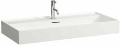 Laufen Kartell LAUFEN Mosdótál, alsó felülete csiszolt, egy csaplyuk, középen, Matt Fehér H8163377571041 (H8163377571041)