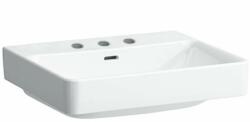 Laufen LAUFEN PRO S Mosdótál, alsó felülete csiszolt, 3 csaplyukkal, Fehér LCC Active bevonattal H816962A001081 (H816962A001081)