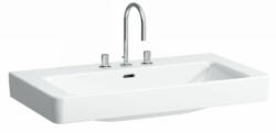 Laufen LAUFEN PRO S Mosdótál, alsó felülete csiszolt, 3 csaplyukkal, Fehér LCC Active bevonattal H816965A001081 (H816965A001081)