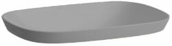 Laufen INO Félig beültetett mosdó, túlfolyónyílás nélkül, csaplyuk nélkül, Graphite matt H8173027581121 (H8173027581121)