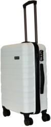 HaChi Orlando fehér 4 kerekű közepes bőrönd (Orlando-M-feher)