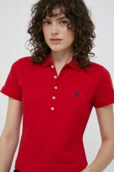 Ralph Lauren tricou polo femei, culoarea rosu PPYX-TSD076_33X