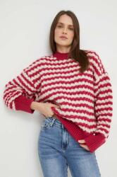 ANSWEAR pulover femei, culoarea roz, călduros BMYX-SWD09E_43X