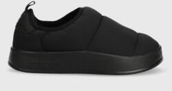 adidas Originals papuci copii PUFFYLETTE J culoarea negru 9BYX-KLK00C_99X