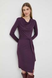 MARELLA rochie culoarea violet, midi, drept 9BYX-SUD1M1_45X