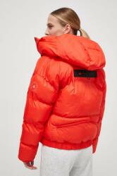adidas by Stella McCartney geaca femei, culoarea rosu, de iarna, oversize 9BYX-KUD0FF_33X