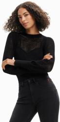 Desigual pulover femei, culoarea negru, light PPYX-SWD0CP_99X