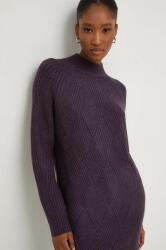 ANSWEAR pulover de lana culoarea violet, cu turtleneck BMYX-SWD04F_49X