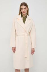 Elisabetta Franchi palton de lana culoarea roz, de tranzitie 9BYX-KPD04M_03X