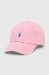 Ralph Lauren șapcă de baseball din bumbac culoarea roz, cu imprimeu 710667709 PPYX-CAM020_30X