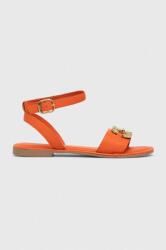 Mexx sandale de piele Lena femei, culoarea portocaliu, MXCY011801W PPYX-OBD368_22X