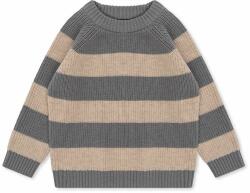 Konges Sløjd pulover de lână pentru copii culoarea gri 9BYX-SWK00A_09X