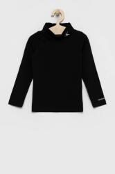 Calvin Klein Longsleeve copii culoarea negru, cu guler 9BY8-BUG037_99X
