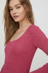 HUGO BOSS pulover femei, culoarea roz, light 9BYX-SWD115_30X