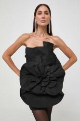 Bardot rochie culoarea negru, mini, mulata 9BYX-SUD1C3_99X