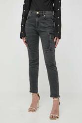 Pinko jeansi femei, culoarea gri 9BYX-SJD039_90J