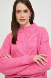 ANSWEAR pulover de lana culoarea roz BMYX-SWD0B2_30X
