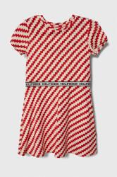 Tommy Hilfiger rochie fete culoarea rosu, mini, evazati PPYH-SUG06F_33X