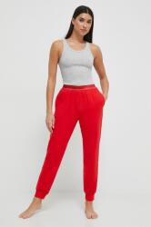 Calvin Klein Underwear pantaloni de lounge culoarea rosu, neted 9BYX-SPD11O_33X