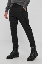 Solid ! SOLID Pantaloni bărbați, culoarea negru, cu fason chinos 99KK-SPM05P_99X