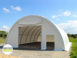TP HIGHLANDER 9, 15x20m ipari sátorcsarnok / mezőgazdasági sátor PE 1400 ponyvával