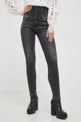 Miss Sixty jeans din amestec de casmir culoarea gri 9BYX-SJD0IJ_90J