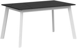 Asztal Boston CE125 (Matt fekete + Fehér)