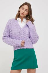 United Colors of Benetton cardigan din amestec de lana culoarea violet 9BYX-SWD0T5_45X
