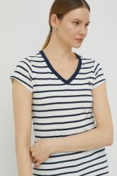 G-Star tricou din bumbac culoarea bleumarin PPYX-TSD1RM_59X (D21314.D244)
