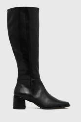 Vagabond Shoemakers Ghete de piele Stina femei, culoarea negru, cu toc drept 9BY8-OBD22F_99X