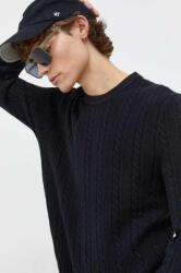 Abercrombie & Fitch pulover barbati, culoarea negru 9BYX-BLM1HO_99X